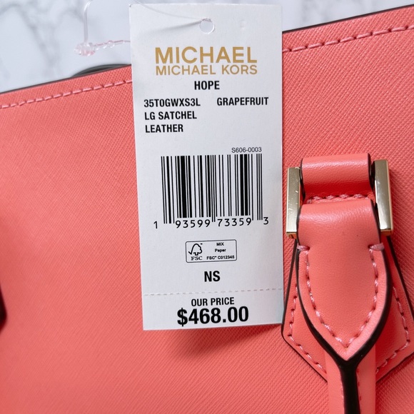 Michael Kors Hope Large Satchel - Picture 6 of 7
